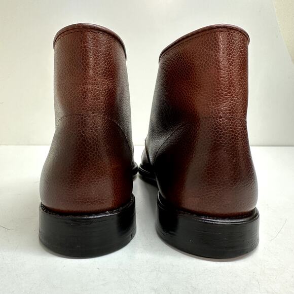 Men's Brown Leather Chukka Boots - Rancourt & Co. - Picture 6 of 14